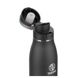 Takeya Traveler Leak-Proof Coffee Mug - Travel Coffee Mug with Carrying Loop - Insulated Drinkware for Everyday Use - Durable & Portable Mug with Spill-Proof Design - 25 oz, Onyx