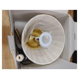 KDG Portables Cordless Table Lamp, Fabric Shade Desk Lamp, 4000mAh Rechargeable Battery Powered Lighting, Dimmable Light for Dining Room, Bedroom, Bedside, Bar, Night Light, Camping, Balcony (Bronze)