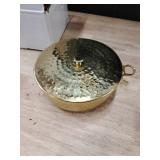 A 600 Host Brass Stacking Ciborium with Lid