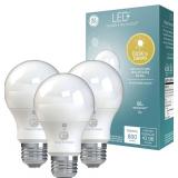 GE LED+ Dusk to Dawn A19 LED Light Bulbs, Automatic On/Off Outdoor Light, 8.5W, Soft White (1 Pack)