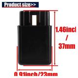 QAZAKY Starter Relay Solenoid Compatible with Suzuki Quadsport 80 LT80 LT Z50 LTZ50 Z50Z LTZ50Z Kawasaki KFX80 KSF80 27010S016 3180040B00 3180040B01