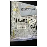 Mrs.Naturall 90 Inch Curtains Long,50% Blackout Black Out Boho Pattern Grommet Curtain Drapes for Living Room,Grey