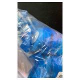 Ucaimao 2 Pack Disposable Toilet Brush and Holder Set,Extended Handle with 48 Cleaner Refills Toilet Brush for Toilet Bowl Cleaners,Bathroom Cleaning, Bathtub - Blue (Ocean Fresh Scent)