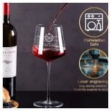 Cyrelwing 50TH Birthday Gifts for Women,Vintage Engraved 50th Wine Glass,50 Year Old Birthday Decorations For Her,50&Fabulous Sash and Tiara For Women,Friends,Sister-Turning 50th Party Favor Supplies