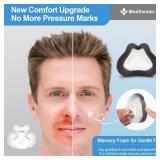 Medihealer Upgraded F30i Cushion for Airfit F30i Mask(M),Including 2 PCS Innovative Soft Touch Foam Cushion for Airfit F30i,Great Value CPAP Supplies
