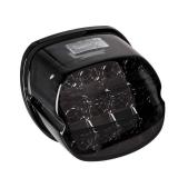 NTHREEAUTO Smoked LED Rear Tail Light Motorcycle Taillights Brake Driving Compatible with Harley Dyna Road King Electra Glide Street Bob Touring