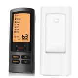 Fenglesha 2166-330 Fireplace Remote Control Transmitter for RC300 Replacement for Heat N Glo Gas Stoves and Fireplaces Remote Control