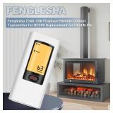 Fenglesha 2166-330 Fireplace Remote Control Transmitter for RC300 Replacement for Heat N Glo Gas Stoves and Fireplaces Remote Control