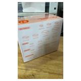 42 PCS Food Storage Containers with Lids (21 Containers & 21 Lids) - Reusable Plastic Food Containers for Kitchen Storage and Organization BPA-Free Leakproof Meal Prep Container with Labels & Pen