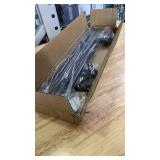 GXOACKJ Curtain Rods for windows 66-120 inch, 5/8 inch Decorative Brown Splicing Heavy Duty Metal Curtain Rod set with Brackets