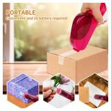 Eagle Automatic Tape Dispenser and Tape Gun. Free 1/2\" (12mm) and 3/4\" (19mm). Ideal for Taping Gifts, Packages, Scrapbooks and Envelopes (Pink)