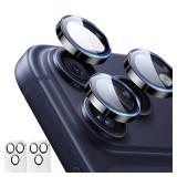 ESR 2 Pack for iPhone 17 Pro Max/17 Pro/16 Pro Max/16 Pro/15 Pro Max/15 Pro/14 Pro Max/14 Pro Camera Lens Protector, Ultra-tough HD Individual Lens Protectors, Ultra-thin Tempered Glass, Black