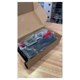 HTLAKIKJ 2 Set Hotas Desk Mount for Flight Simulator Controls - Compatible with Thrustmaster Sol R2/R1, Hotas 4/X/One/Stick X/T-16000M Flight Throttle and Joystick Hotas Flight Sim Controller Holder