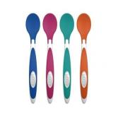 Dr. Brown s TempCheck  Temperature Color-Changing Spoons for Babies & Toddlers  BPA Free  4 Pack