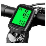 KASTEWILL Bicycle Speedometer Waterproof Wireless Cycle Bike Computer Bicycle Odometer with LCD Display & Multi-Functions