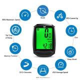 KASTEWILL Bicycle Speedometer Waterproof Wireless Cycle Bike Computer Bicycle Odometer with LCD Display & Multi-Functions