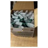 C9 Christmas Lights Outdoor, 72 FT 110 LED C9 String Lights, 8 Modes & Timer Connectable Waterproof for Christmas Tree Light Indoor Outdoor Roofline Patio Outside Garden Yard Xmas Decor, Warm White