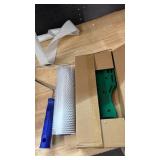 9 Inch Screed Spiked Roller Self Leveling Concrete Roller Epoxy Roller Spike Shoes for Epoxy Flooring Cement Floor Leveling Tools Screed Compound Roller