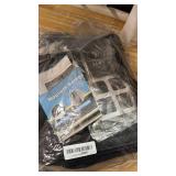 Fiberglass Magnetic Garage Screen Door - Double 16x7ft (2 car) Hands Free Mesh Screen Doorï¼DIY Retractable Garage Door Screen with 6 Roll Up Starps (Fit 16 Ft W * 7 Ft H-A)