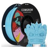 Comgrow PETG 3D Printer Filament 1.75mm, High Precision and Tough 3D Printer Filament 1kg (2.2LBS), Dimensional Accuracy +/- 0.02 mm, Fit Most 3D Printers Light Blue
