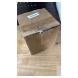 Fivepot Head Planter 7 Inch - Ceramic Face Planters with Drainage Hole, Funny Succulent Pots for Indoor Outdoor, Cute Decorative Plant Pot, Desk Office Room Home Decor, Black