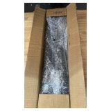 Black Curtain Rods for Windows 28 to 48 Inch - 1âHeavy Duty Curtain Rod with Adjustable Brackets,Stainless Steel Metal Drapery Rods for Kitchen,Bedroom,Sliding Door