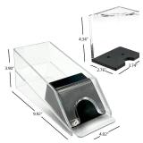 SEETOOOGAMES Blackjack Shoe Discard Tray - 4 Deck Poker Cards Dealing Shoe with Discard Holder - Clear Acrylic Card Dispenser Casino Blackjack Game Accessories