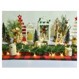 DearHouse 16.5 Ft Christmas Garland Decorations with 50 LED Light, Green Holiday Decor for Outdoor or Indoor Home Garden Artificial Greenery Garland, or Party Holiday Decorations