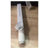 YSAGi Leather Desk Pad Protector, Office Desk Mat, Large Mouse Pad, Non-Slip PU Leather Desk Blotter, Waterproof Laptop Desk Writing Pad for Office and Home (23.6\" x 13.8\", Eggshell)