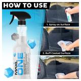 MAXLONEâ¢ 20oz Car Spray with TripheneÂ®, Quick Spray & Wipe All Purpose Waterless Detailer, Better Than Any Car Detailing Kit - Clean, Shine, Protect Paint, Glass, Wheels, and Trim Without Pre-