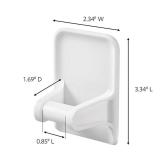 Command Spray Bottle Hangers, Holds up to 32 fl oz, 2 Hangers with 4 Strips, Damage-Free Spray Bottle Holder Wall Mount to Cabinet, Kitchen, or Under Sink