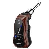 LEKATO Guitar Headphone Amp,Micro Electric Guitar Headphone Amp for Electric Guitar&Bass Rechargeable Bass Headphone Amplifier for Practice with 5 Effects(Clean Chorus Overdrive Distortion and Wah)