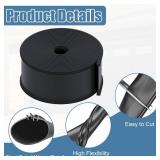 Garage Door Seals Bottom Rubber Fits Midland Double T Door Seal, Garage Door Weatherseal Seal, Weatherproofing Garage Door Seals 3 1/2