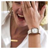 Lerobo Resin Watch Band Compatible with Apple Watch Band for Women 40mm 38mm 41mm 42mm 44mm 45mm 46mm 49mm,Fashion Lightweight Tortoise Wristband Strap for iwatch Series 10 9 8 7 6 5 4 3 2 1 SE