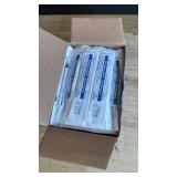 50 Pcs 1ml Syringes with Caps Oral Dispenser Individually Sterile Warpped for Medicine Dropper, Colostrum Collect Feeding Pets, Liquid