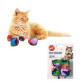 Spot Kitty Yarn Puffs Cat Toys - Rainbow Pack