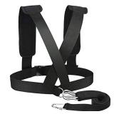 Sled Harness Tire Pulling Harness Pull Strap with Reinforced Lock, Can Pull up to 1.5T for Fitness Weight Sled Training Speed Chute Harness Trainer Football Workout Equipment