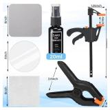 BrightRow 16 Pcs Trading Card Cleaning Kit Card Ink Remover Cleaning Spray for Ink, Pencil, Marker, Paint Remover, TCG Sports Cards Collectors Collectible Protect Supplies