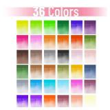 Mr. Pen- Watercolor Brush Pens, 36 Pack, Non-Toxic, Watercolor Markers with Flexible Paint Brush Pens for Coloring Books, Calligraphy, Blending, Journaling & Art Projects