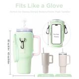 Mint Green Canvas Camera Case