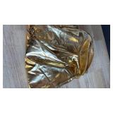 Gold Metallic Dance Skirt