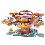 for Age 8+ Building Block Octonauts Ocean Adventure Octopod Castle Playset & Barnacles Kwazii Peso Inkling 698pcs Building Brick Set-No Package Box (3708)