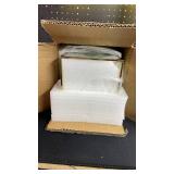 Nuptio Glass Hurricane Candle Holder Set of 3 Gold Pillar Candle Holders Large Rectangular Candleholder Table Centerpieces Decoration for Wedding Christmas Holiday Home Ornaments 9.5 & 8.1 & 6.5 inch