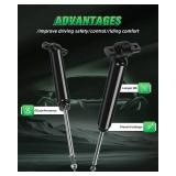 SCITOO Rear Pair Shock Absorbers Struts Compatible with 2013-2020 for Ford for Fusion, Replace 5667 Automotive Shocks