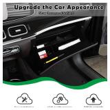 YUECHI Glove Box Storage Tray Organizer - Compatible with Mercedes Benz GLE 350 40 53 63 W167 C167 GLS 450 63 X167 2020-2024 Car Co-Pilot Glove Storage Box Container Accessories LHD