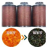 Gun Safe Dehumidifier, Moisture Absorbers for Safe, Storage, Closets & Cabinets, FULLBOW 200G Silica Gel Desiccant Dehumidifier (6 Units)