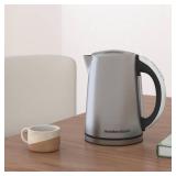 Hamilton Beach 1.7 Liter Temperature Control Electric Kettle, Water Boiler & Heater, Fast Boiling 1500 Watts, BPA Free, Cordless, Auto-Shutoff and Boil-Dry Protection, Stainless Steel (41020R)