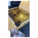 Vagusucc C Shaped End Table Small Couch Side Table