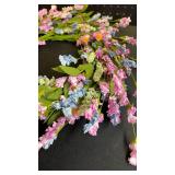 Spring Garden Floral Wreath