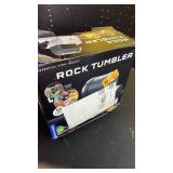 The Thames & Kosmos Rock Tumbler Essential STEM Tool | Durable, Leak-Proof, Noise-Reducing Barrel, Built-in Timer | Polish & Shine Kids Rock Collections, Includes Authentic Specimens & Polishing Grits